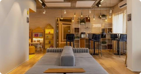 Sala de atendimento da clínica urológica em Campinas